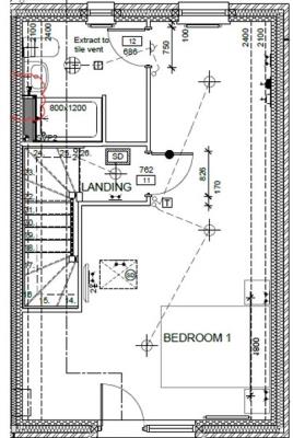 Second floor plan